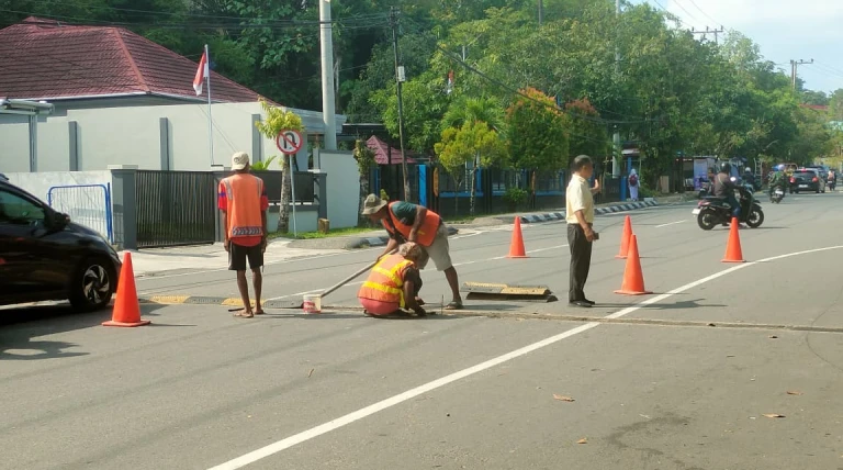 Diprotes Mahasiswa, Dua Polisi Tidur di Jalan Halmahera Dicabut