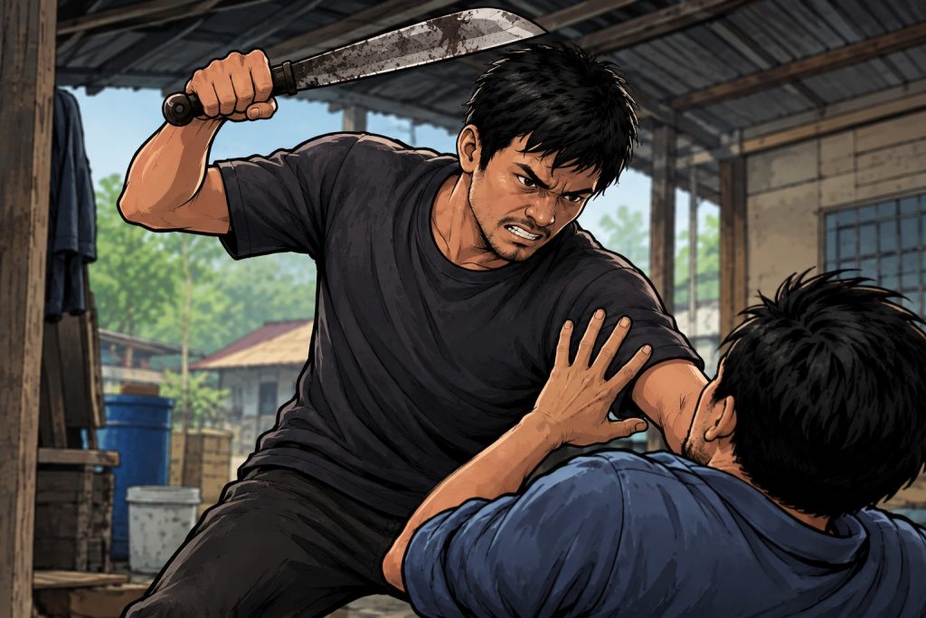 Hendak Dipulangkan ke NTT, Pekerja Sawit Bacok Perekrutnya hingga Tangan Diamputasi